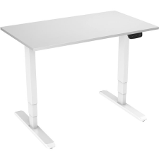 AlzaErgo Table ET1 NewGen fehér + TTE-12 120x80cm fehér laminált asztallap íróasztal