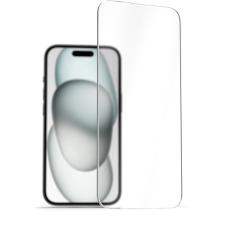 AlzaGuard 2.5D Case Friendly Glass Protector pro iPhone 15 Plus mobiltelefon kellék