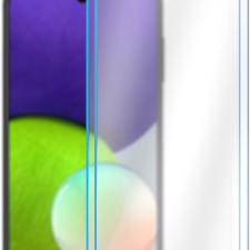 AlzaGuard Case Friendly Glass Samsung Galaxy A22 2.5D üvegfólia - 2db mobiltelefon kellék