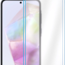 AlzaGuard Case Friendly Glass Samsung Galaxy A35 5G 2.5D üvegfólia - 2db mobiltelefon kellék