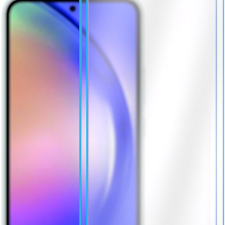 AlzaGuard Case Friendly Glass Samsung Galaxy A54 / S23 FE 2.5D üvegfólia - 2db mobiltelefon kellék