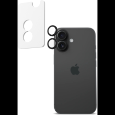 AlzaGuard Elite Lens Protector iPhone 16 / 16 Plus - fekete (AGD-AGL007B) mobiltelefon kellék