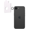 AlzaGuard Elite Lens Protector iPhone 16e / 17e kamera védő fólia - fekete + felhelyező keret