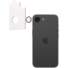 AlzaGuard Elite Lens Protector iPhone 16e kamera védő fólia - átlátszó + felhelyező keret mobiltelefon kellék