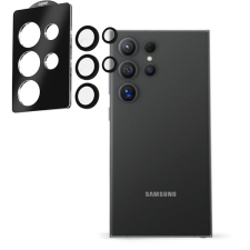 AlzaGuard Elite Lens Protector Samsung Galaxy S24 Ultra 5G kamera védő fólia - fekete mobiltelefon kellék