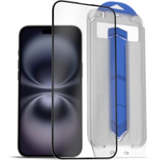 AlzaGuard FullCover Glass EasyFit DustFree 2 Pack iPhone 16 Plus 2.5D üvegfólia mobiltelefon kellék