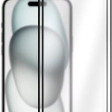 AlzaGuard FullCover Glass iPhone 15 2.5D üvegfólia mobiltelefon kellék