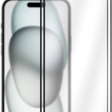 AlzaGuard FullCover Glass iPhone 15 Plus 2.5D üvegfólia - 2db mobiltelefon kellék