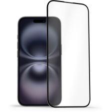 AlzaGuard FullCover Glass Protector iPhone 16 2.5D üvegfólia (AGD-TGB161) mobiltelefon kellék