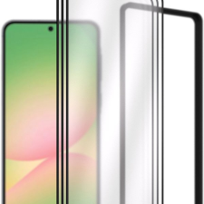 AlzaGuard Glass EasyFit Samsung Galaxy A56 5G 2.5D üvegfólia - 3db + applikátor mobiltelefon kellék