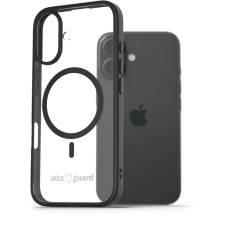 AlzaGuard iPhone 16 Clear TPU Case Compatible with Magsafe tok (AGD-PCMT32B) tok és táska