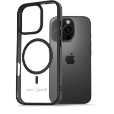 AlzaGuard iPhone 16 Pro Clear TPU Case Compatible with Magsafe tok tok és táska