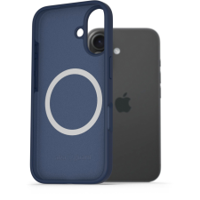 AlzaGuard iPhone 16 Silicone Case Compatible with Magsafe kék tok (AGD-PCMS23L) tok és táska