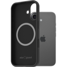 AlzaGuard iPhone 17 fekete MagSafe szilikon tok (AGD-PCMS476B) tok és táska