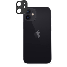 AlzaGuard Lens Protector iPhone 12 mini kamera védő fólia - fekete mobiltelefon kellék