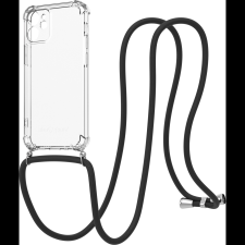 AlzaGuard Luxe Lanyard Case iPhone 12 Mini fekete tok (AGD-PCL001B) tok és táska