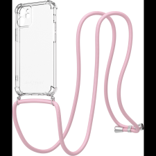AlzaGuard Luxe Lanyard Case iPhone 12 Mini rózsaszín tok (AGD-PCL001P) tok és táska