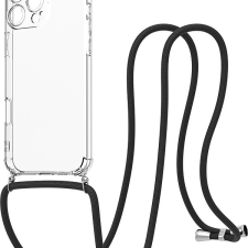 AlzaGuard Luxe Lanyard Case iPhone 16 Pro Max fekete tok tok és táska