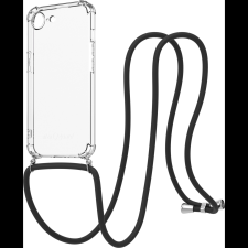 AlzaGuard Luxe Lanyard Case iPhone 16e fekete tok (AGD-PCL011B) tok és táska