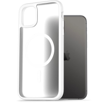 AlzaGuard Matte Case Compatible with Magsafe iPhone 11 fehér tok tok és táska