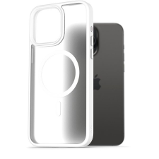 AlzaGuard Matte Case Compatible with Magsafe iPhone 15 Pro Max fehér tok tok és táska
