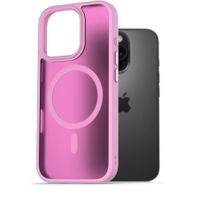 AlzaGuard Matte Case Compatible with Magsafe iPhone 16 Pro rózsaszín tok tok és táska