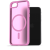 AlzaGuard Matte Case Compatible with Magsafe iPhone 7 / 8 / SE 2020 / SE 2022 levendula-rózsaszín tok