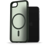 AlzaGuard Matte Case Compatible with Magsafe iPhone 7 / 8 / SE 2020 / SE 2022 sötétzöld tok