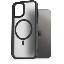 AlzaGuard Matte Case iPhone 12/12 Pro Magsafe fekete tok (AGD-PCMM25B) tok és táska