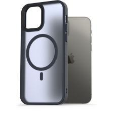 AlzaGuard Matte Case iPhone 12 / 12 Pro MagSafe sötétkék tok (AGD-PCMM27L) tok és táska