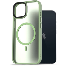 AlzaGuard Matte Case iPhone 13 MagSafe zöld tok tok és táska