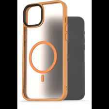 AlzaGuard Matte Case iPhone 15 Plus MagSafe sárga tok (AGD-PCMM12Y) tok és táska