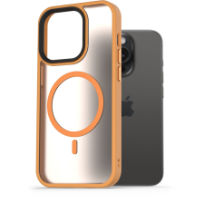 AlzaGuard Matte Case iPhone 15 Pro MagSafe sárga tok (AGD-PCMM18Y) tok és táska