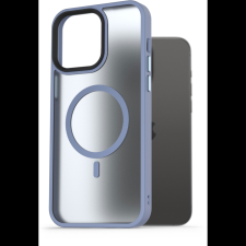 AlzaGuard Matte Case iPhone 15 Pro Max MagSafe világoskék tok (AGD-PCMM22SL) tok és táska