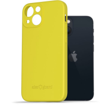 AlzaGuard Matte iPhone 13 mini sárga TPU tok tok és táska