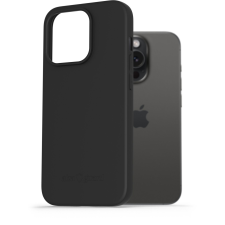 AlzaGuard Matte iPhone 15 Pro fekete TPU tok (AGD-PCT325B) tok és táska