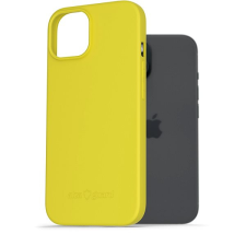 AlzaGuard Matte iPhone 15 sárga TPU tok tok és táska