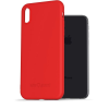 AlzaGuard Matte iPhone X/XS piros TPU tok