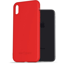 AlzaGuard Matte iPhone X/XS piros TPU tok tok és táska