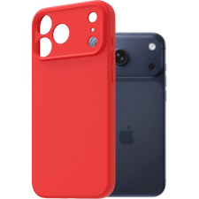 AlzaGuard Matte TPU iPhone 17 Pro Max piros tok tok és táska