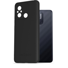 AlzaGuard Matte Xiaomi Redmi 12C fekete TPU tok tok és táska