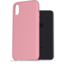 AlzaGuard Premium Liquid Silicone Case iPhone X / Xs rózsaszín tok (AGD-PCS0002P) tok és táska