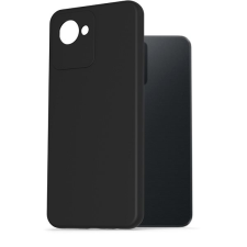 AlzaGuard Premium Liquid Silicone Case Realme C30 készülékhez fekete tok és táska