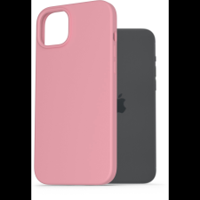 AlzaGuard Premium Liquid Silicone iPhone 15 Plus rózsaszín tok (AGD-PCS0134P) tok és táska