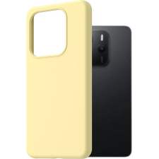 AlzaGuard Premium Silicone Case Xiaomi Redmi Note 14 4G sárga tok tok és táska