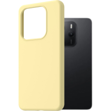 AlzaGuard Premium Silicone Case Xiaomi Redmi Note 14 4G sárga tok (AGD-PCS470Y) tok és táska