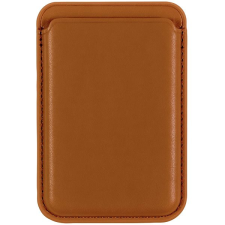 AlzaGuard PU Leather Card Wallet Compatible with Magsafe barna tok és táska