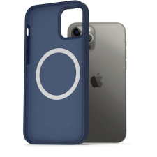 AlzaGuard Silicone Case Compatible with Magsafe iPhone 12/12 Pro kék tok tok és táska