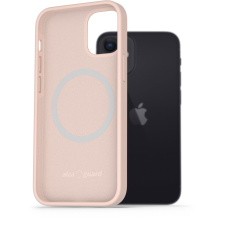 AlzaGuard Silicone Case Compatible with Magsafe iPhone 12 Mini rózsaszín tok (AGD-PCMS13P) tok és táska