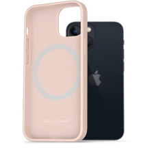 AlzaGuard Silicone Case Compatible with Magsafe iPhone 13 Mini rózsaszín tok tok és táska